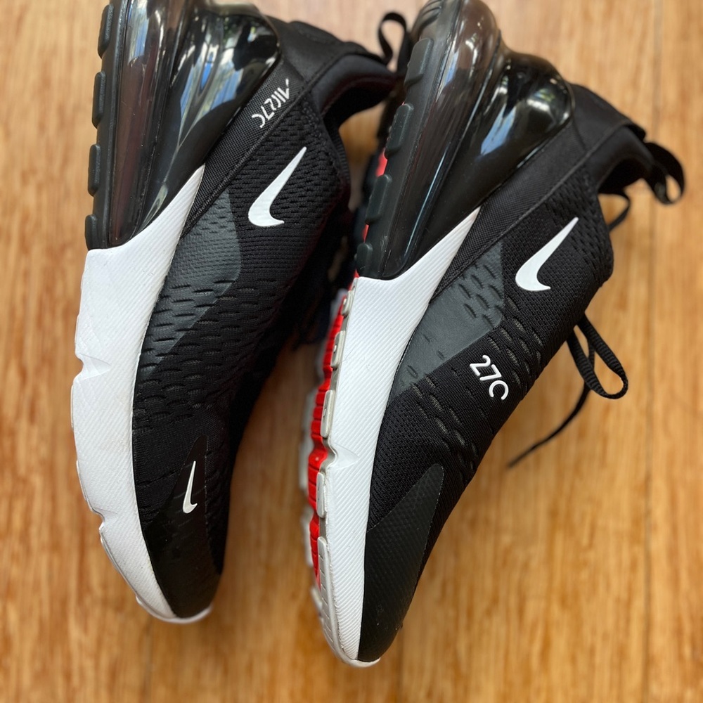 Nike Black and White Athletic Shoes